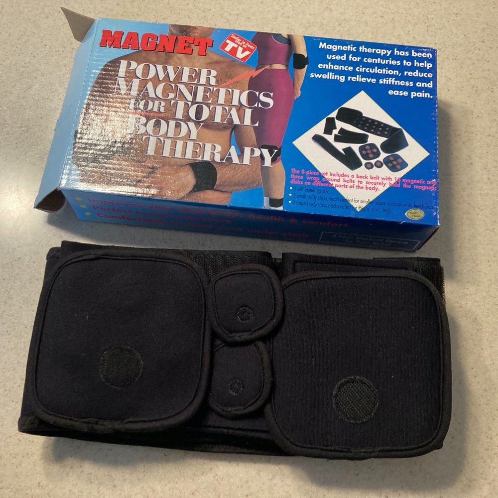 Vintage ~ Power Magnet Therapy Kit for Total Body Therapy ~ Complete 8 Pc Set - Picture 5 of 8